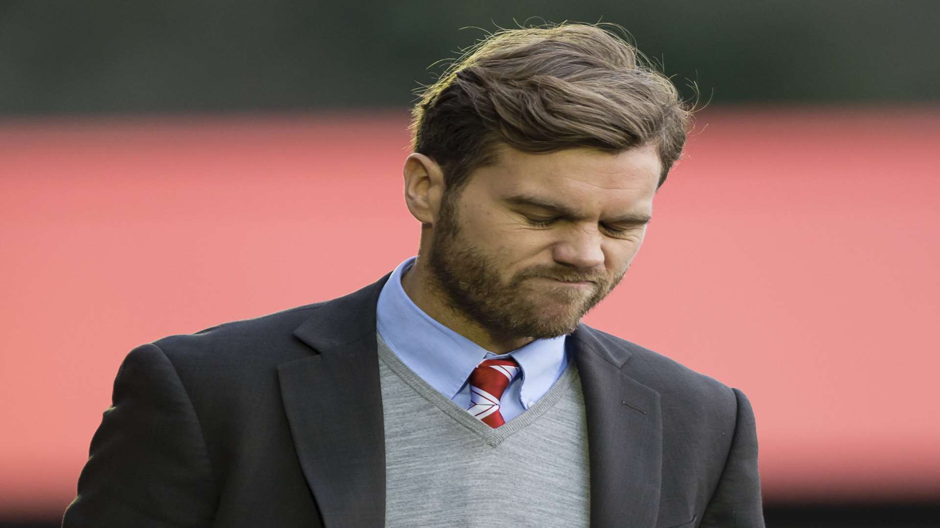 Ebbsfleet United manager Daryl McMahon Picture: Andy Payton