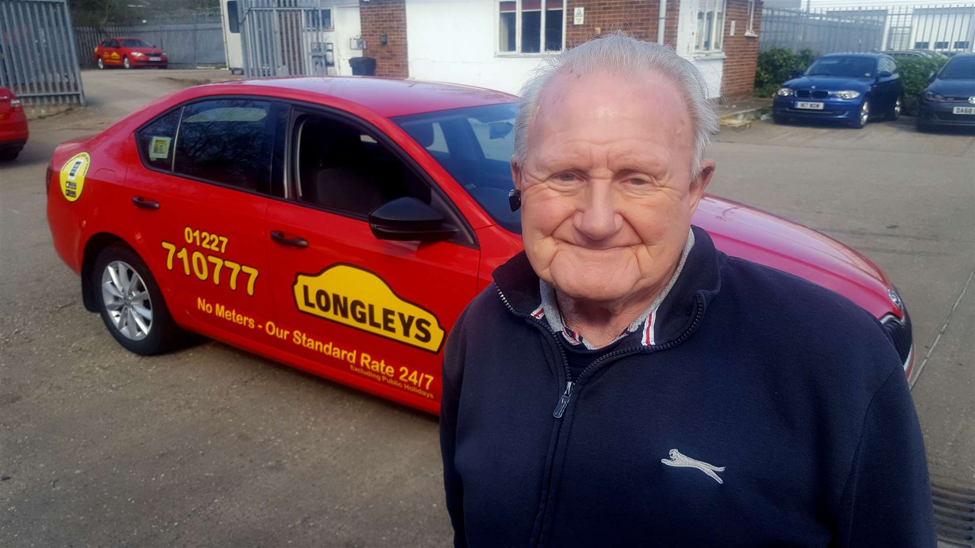 Barrie George has finally hung up his cab keys at the age of 85 (8047395)