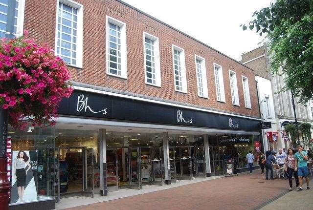 The former BHS store in Tunbridge Wells was set to be turned into a go kart track, cinema, bowling alley and virtual gaming centre