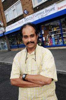 Bala Arun who owns Costcutter in Whinfell Way