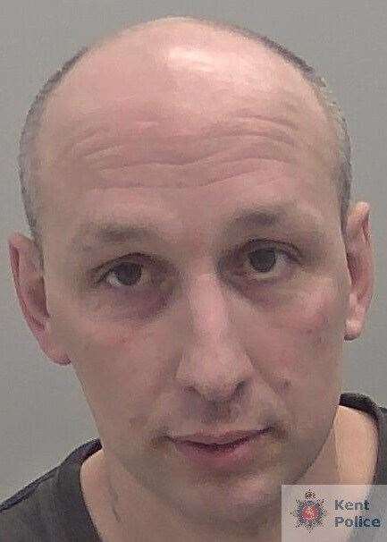 Roy Scott was locked up last month. Picture: Kent Police