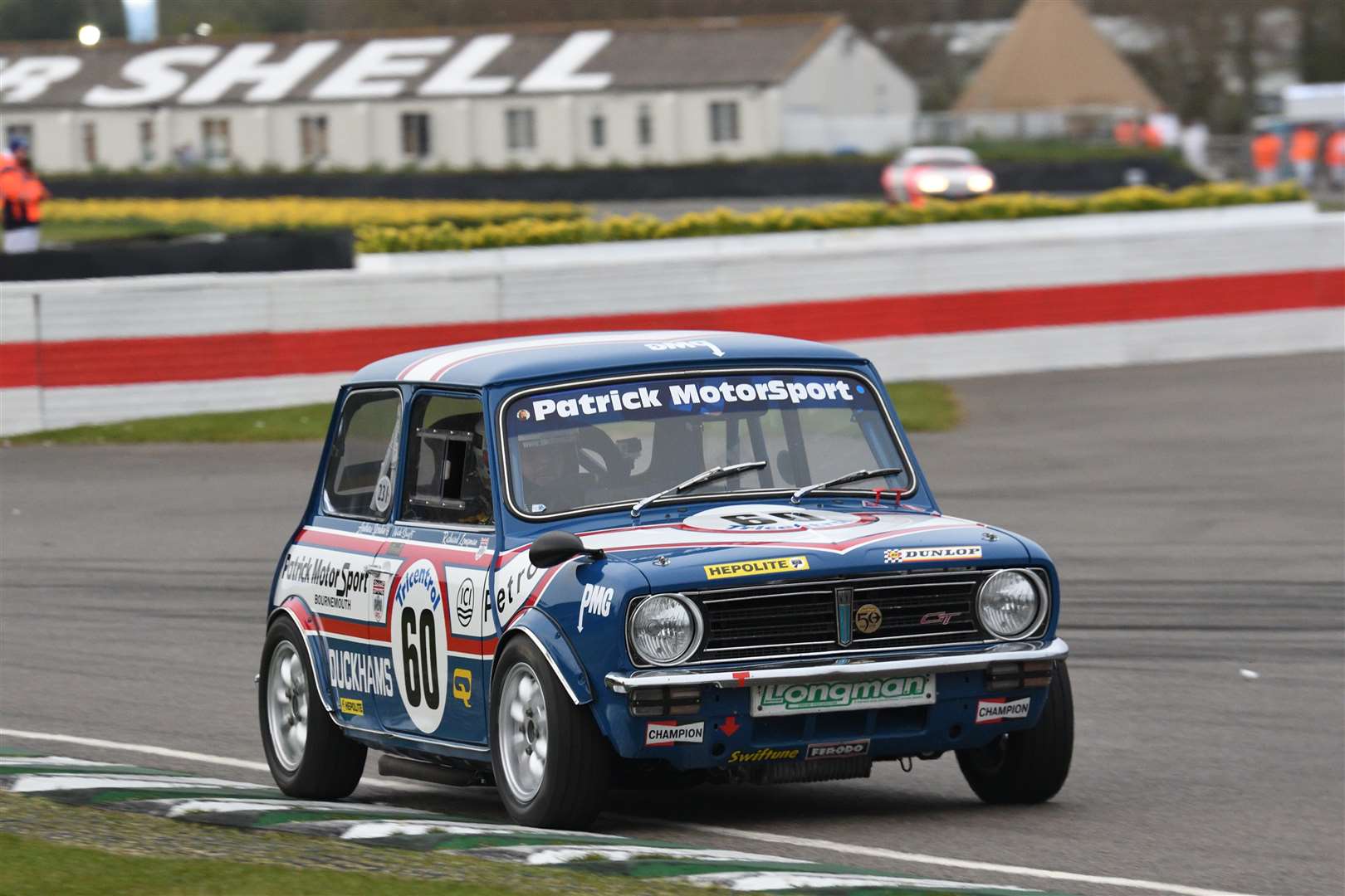 Nick Swift, from Tenterden, finished ninth in the Gerry Marshall Sprint Race in his 1978 Mini 1275 GT. Picture: Simon Hildrew