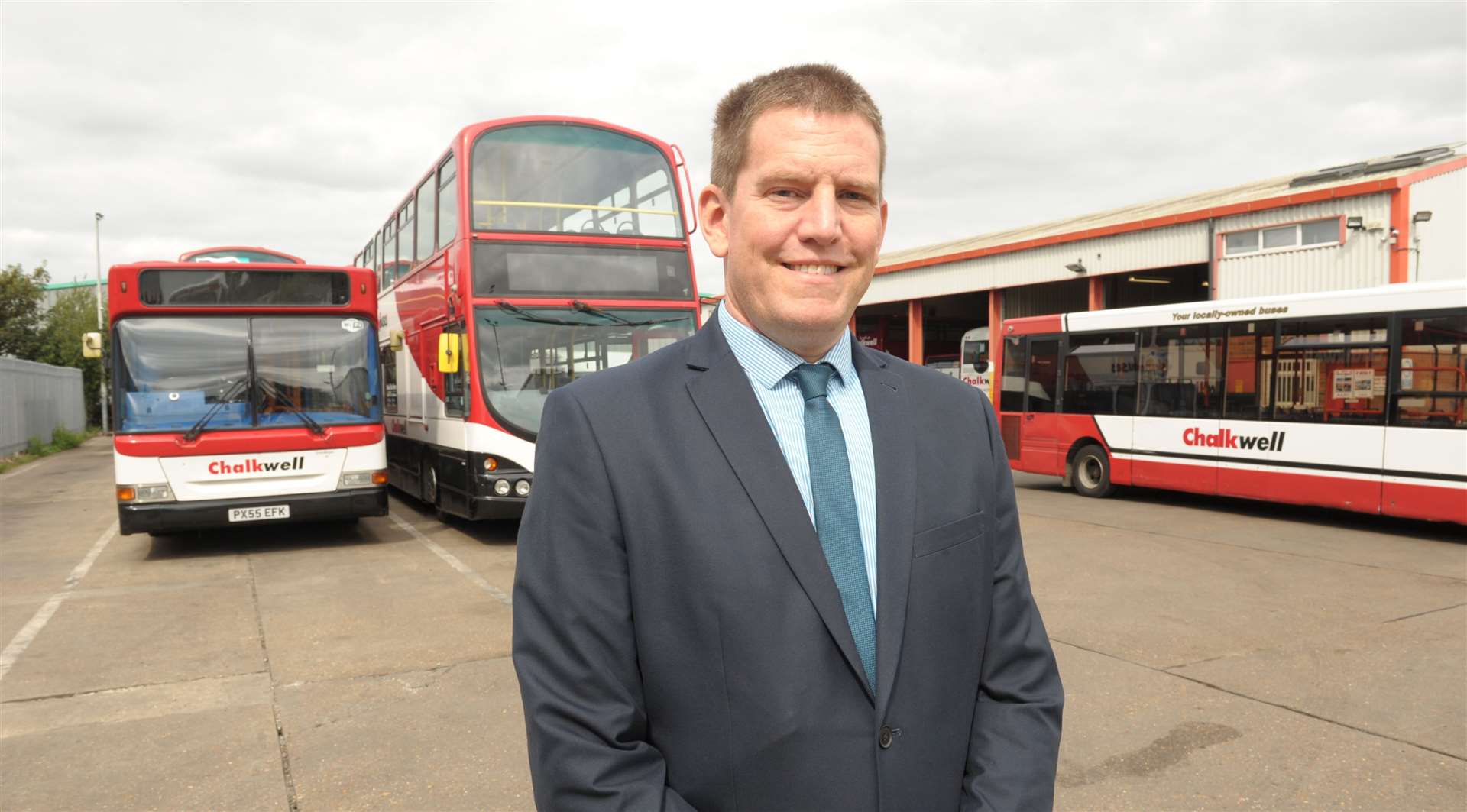 Chalkwell Coaches boss Roland Eglinton