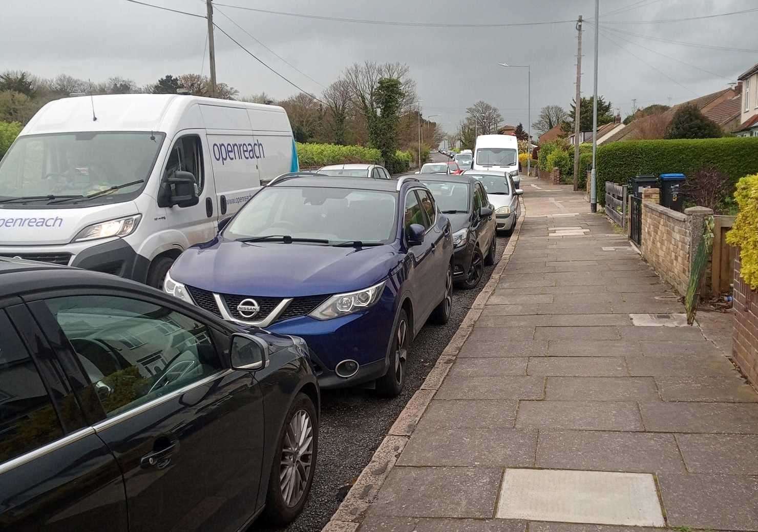 The area surrounding Haine Road in Ramsgate has been 'gridlocked'. Picture: Richard Baxter (63591779)