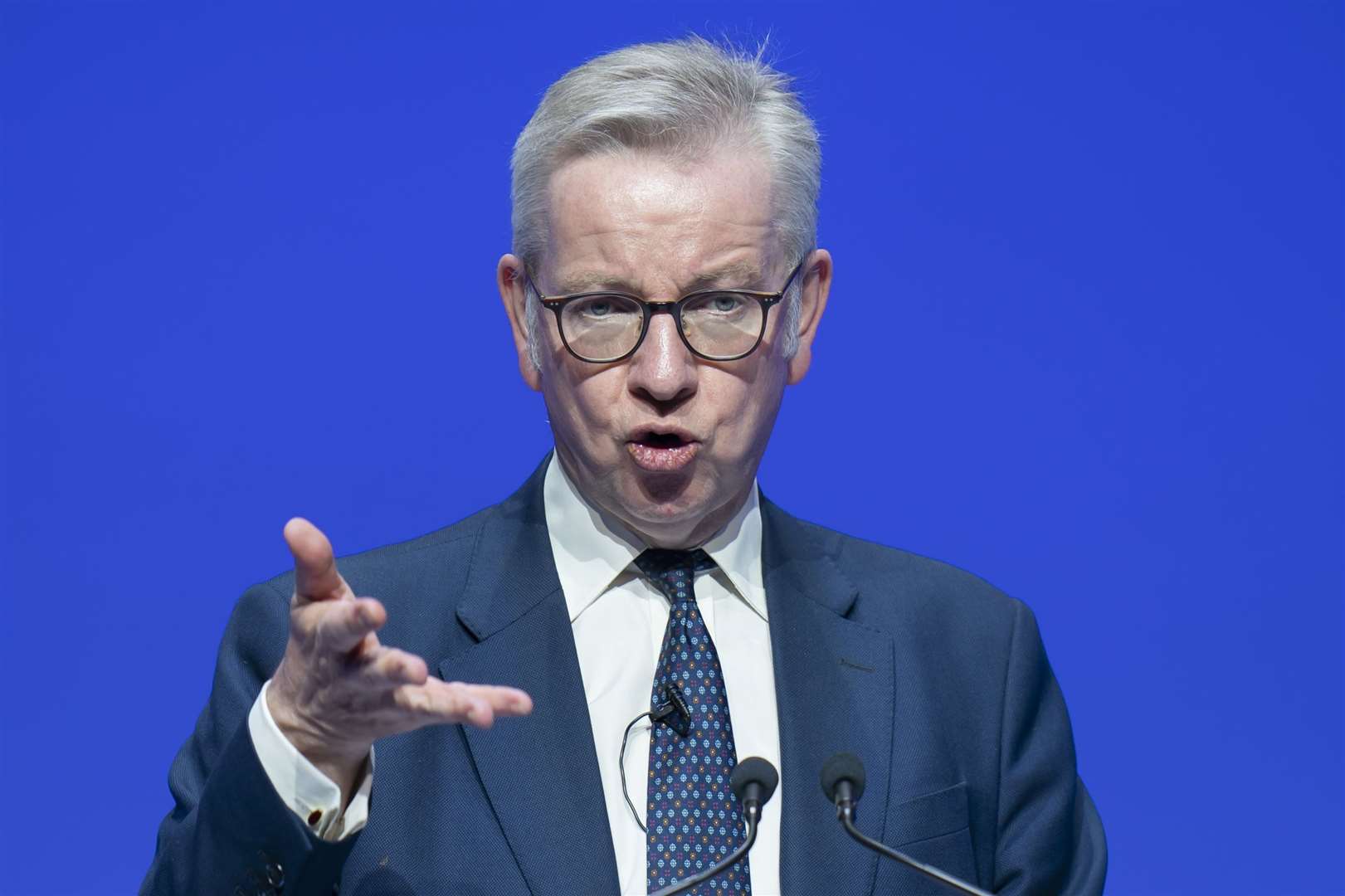 Michael Gove said abolishing the 45p tax rate and lifting caps on bankers’ bonuses at a time when people are facing hardship displays ‘the wrong values’ (Danny Lawson/PA)