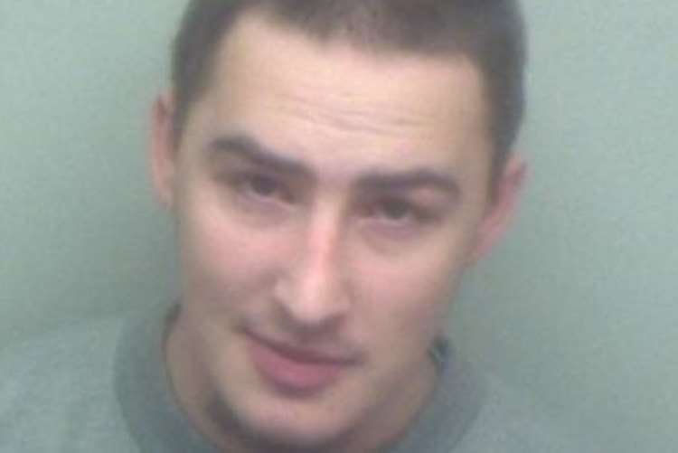 Drug addict Robert Kokins, 22, from Latvia found with improvised blades in his cell at HMP Swaleside, Sheppey. He is serving a 19-year sentence for trying to sell explosives and handguns in a police sting. Picture: Kent Police