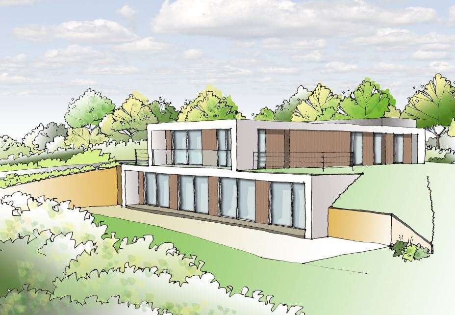 Two homes were proposed for the site. Picture: BTL Design (16427053)