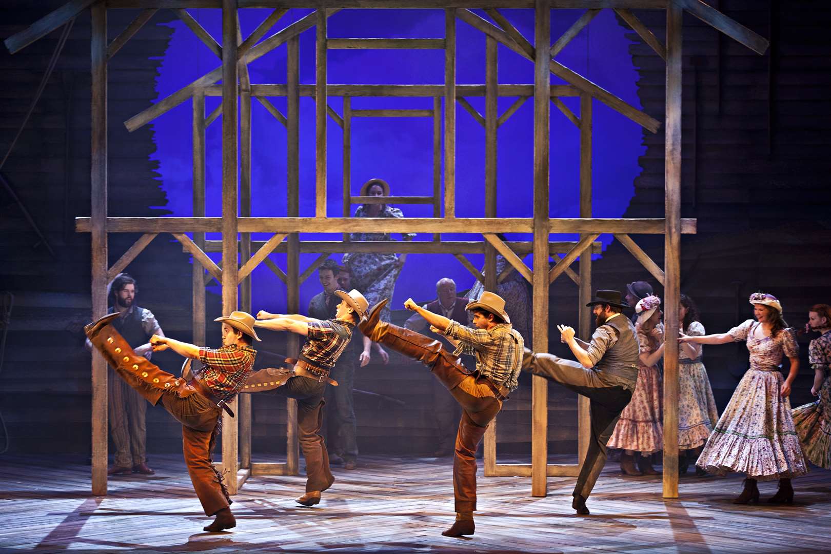 Oklahoma is at the Orchard Theatre until this Saturday. Picture Pamela Raith