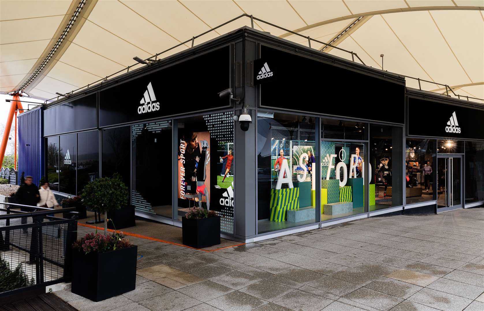 Adidas filled the former Polo Ralph Lauren unit earlier this year