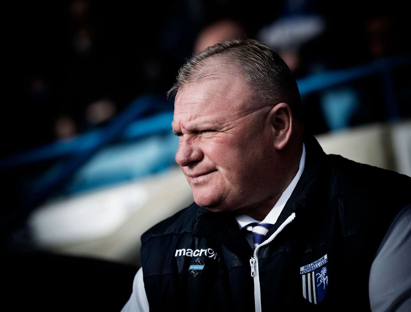 Gillingham manager Steve Evans would love to be back playing but is cautious about returning too quickly
