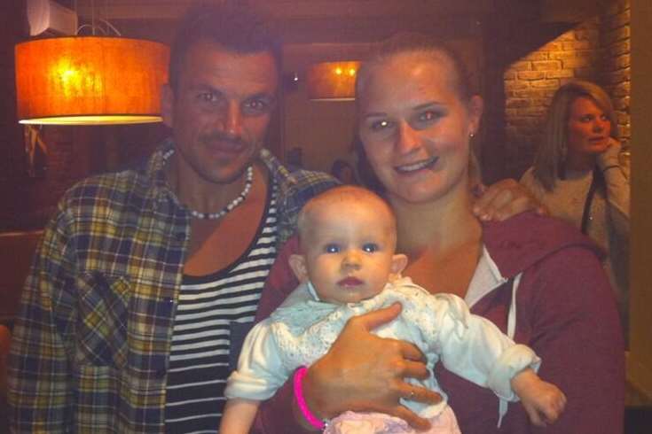 Fan Claire Carr met Peter Andre in Maidstone