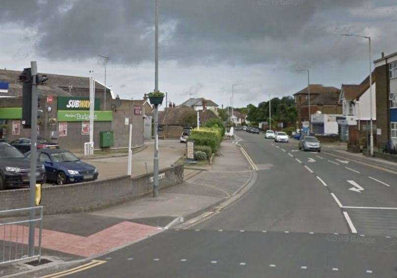St Peter's Park Road in Broadstairs, as seen from the A255. Picture: Google