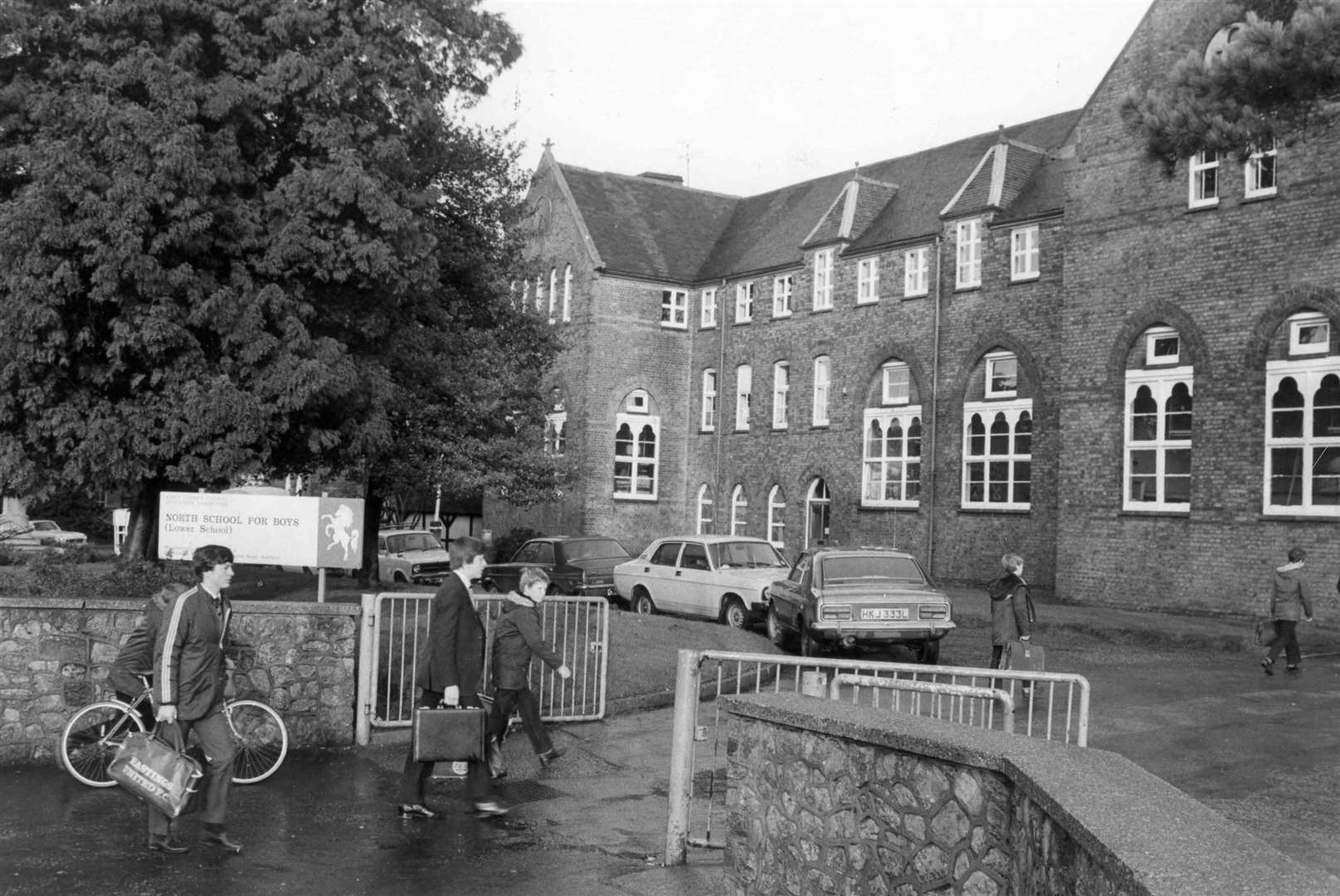 In November 1982 conditions at the North School for Boys (Lower School) in Hythe Road were described as 'disgraceful' by local education watchdogs. Picture: Images of Ashford by Mike Bennett