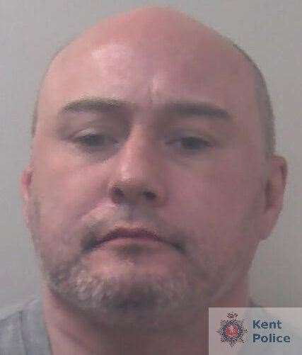 Brett Morris was jailed for eight years. Picture: Kent Police
