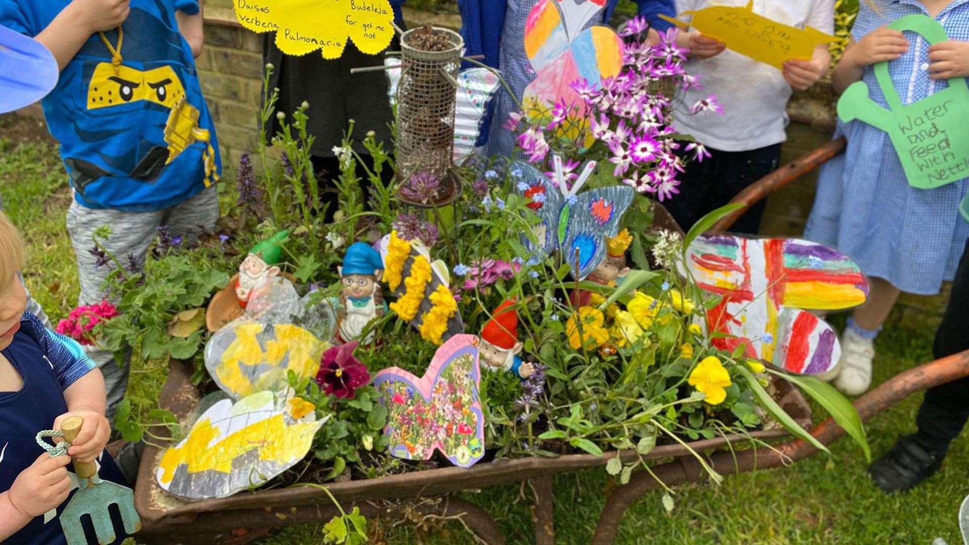 Muddy Puddles Childminders' winning entry in the Ruxley in Bloom competition. Picture: Ruxley Manor Garden Centre