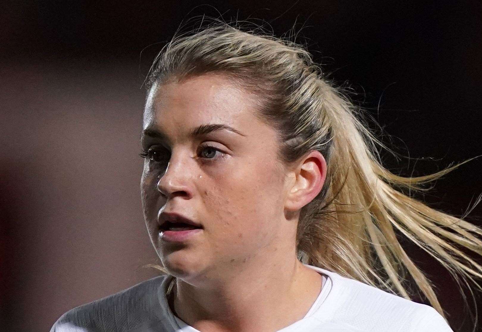 Maidstone-born striker Alessia Russo scored her first World Cup goal in a record-equalling 6-1 win against China on Tuesday. Picture: PA Images