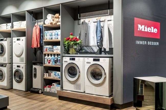 Miele will be opening only its fourth store in the UK when it launches in Kent this month