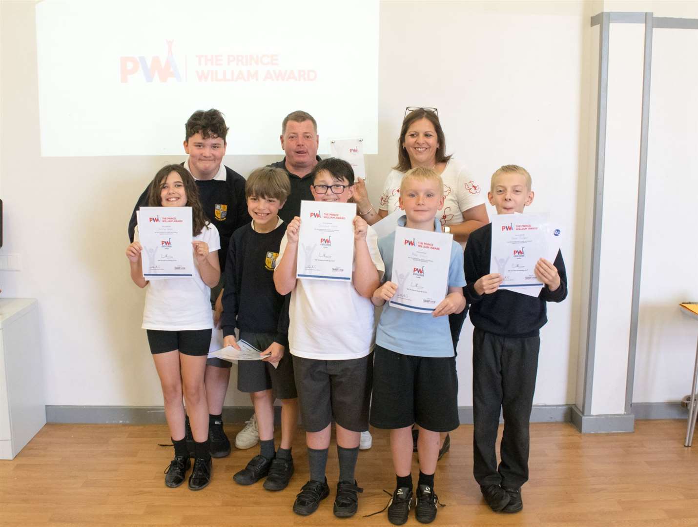 Pupils from Laleham Gap School in Ramsgate have completed the Prince William Award - the first school in East Kent to do so (14109153)