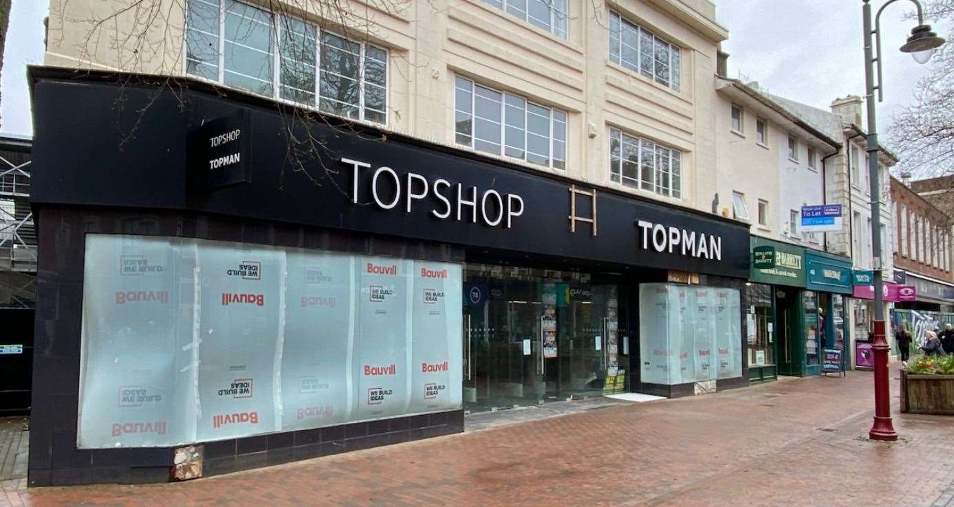 The new store will move into the former Topman and Topshop unit