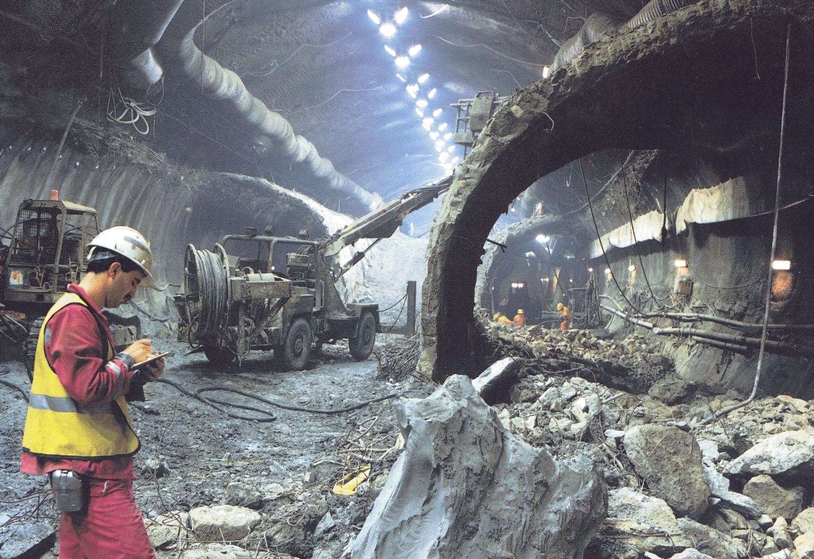 While building the Channel Tunnel, experts were able to gauge the size of the 1580 quake