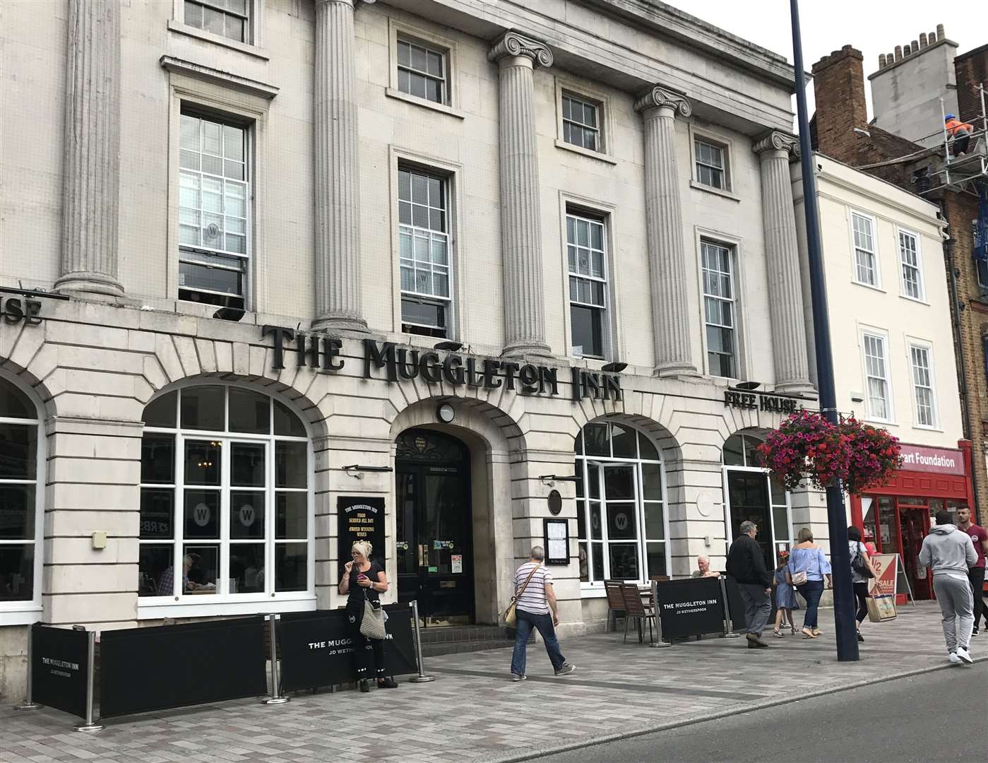 A row broke out between rival cab drivers after Channa was spotted touting for fares outside The Muggleton Inn Wetherspoon in Maidstone. Photo: Stock