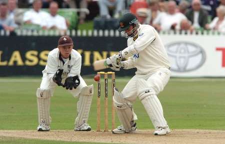 Jason Gallian fell one short of his double century, but a draw is the most likely result. Picture: MATTHEW WALKER
