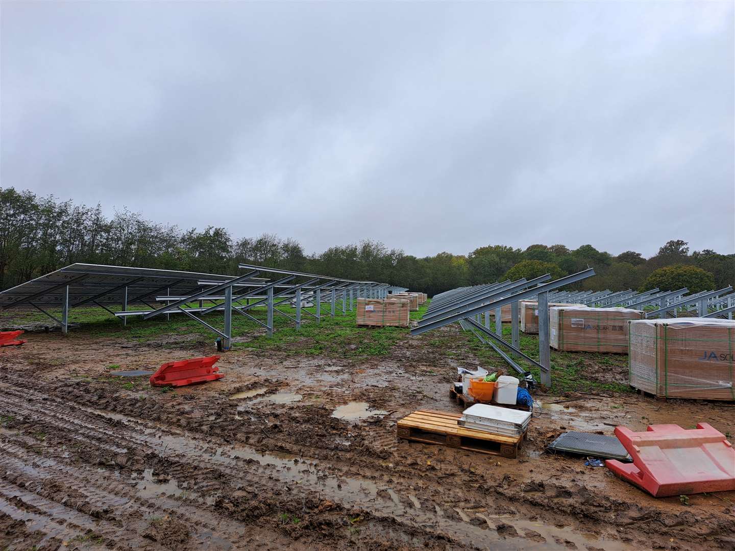 The site will ultimately generate 7% of KCC's electricity needs