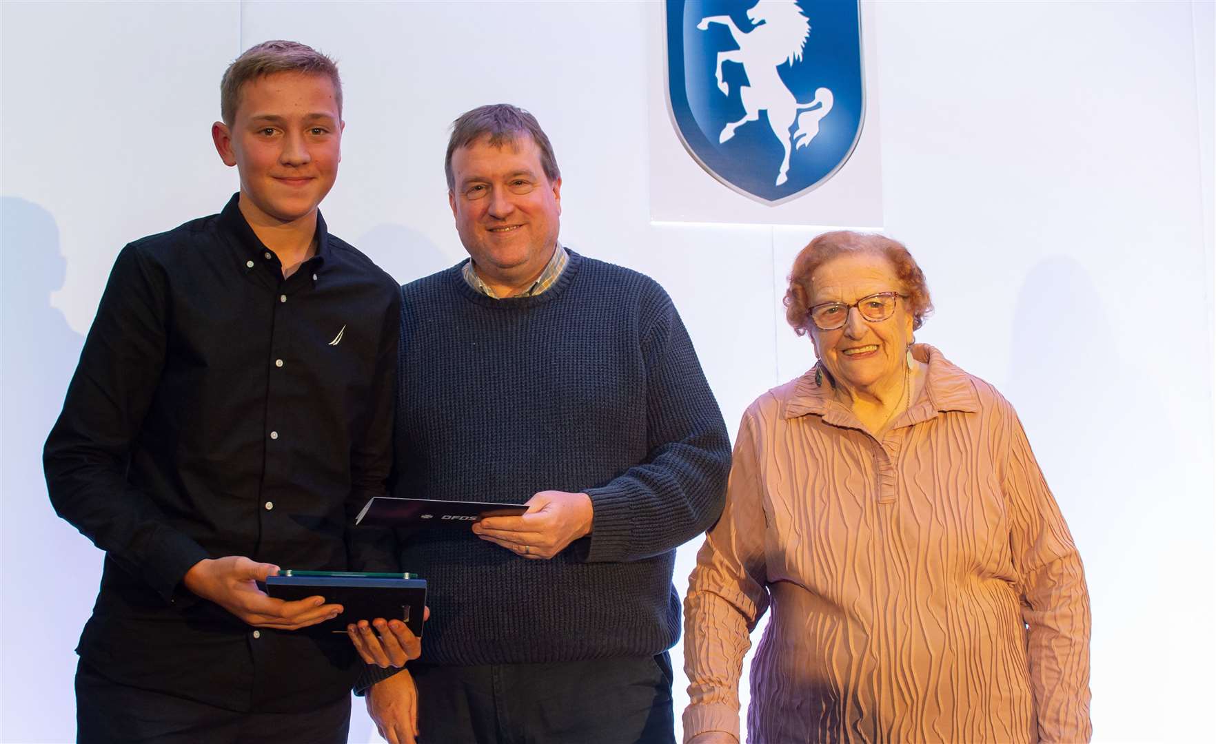 Charlie Sutton, The Colin Boswell Young Referee of the Year award. Picture: Kent FA