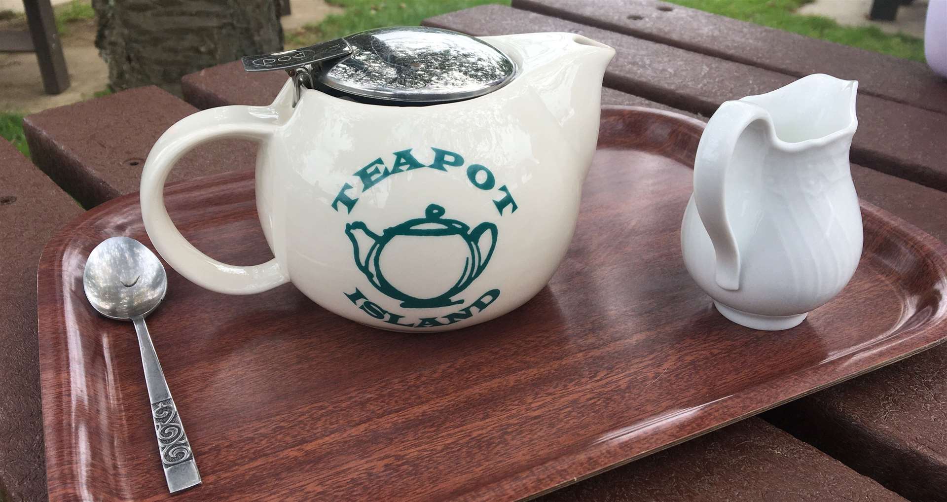 Tea Pot Island's own... teapot
