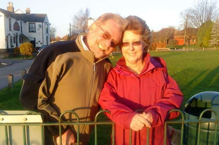 Christopher Stockwell with wife Wendy