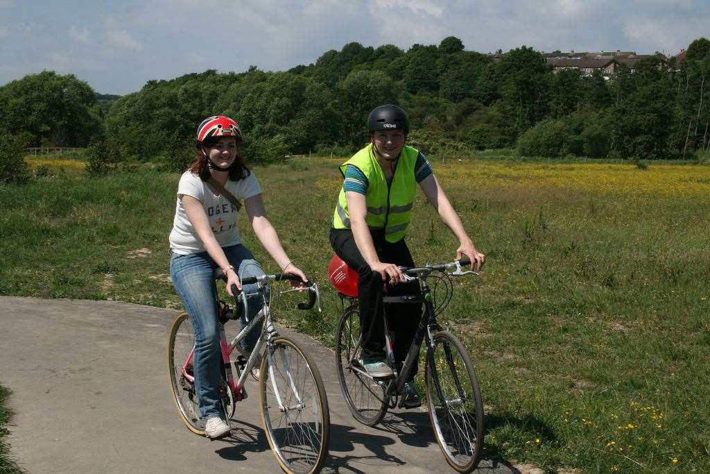Make sure you always wear a cycle helmet when you are out and about