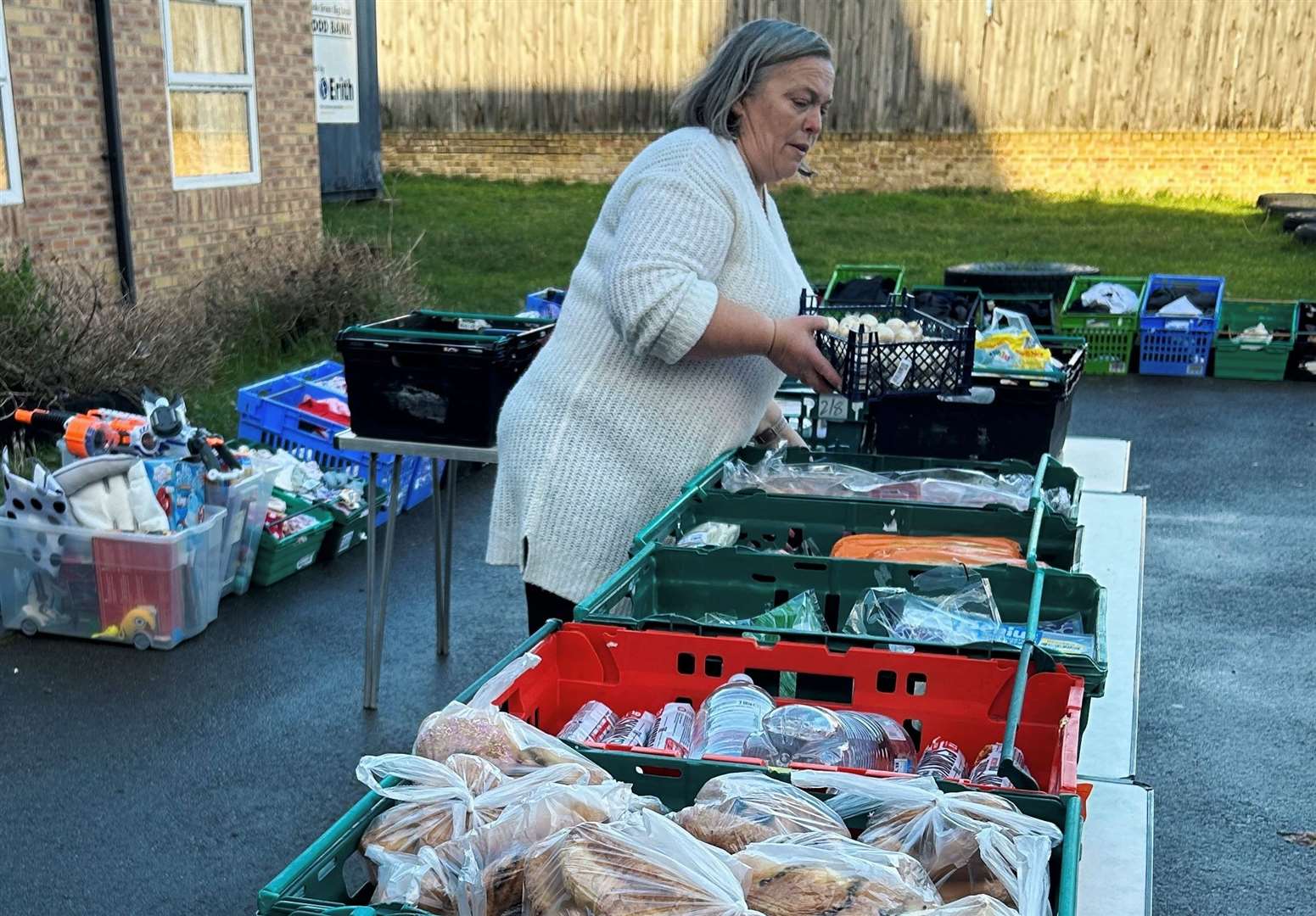 Melanie Hudson is the community project coordinator at the food bank. Picture: Postcode Lottery
