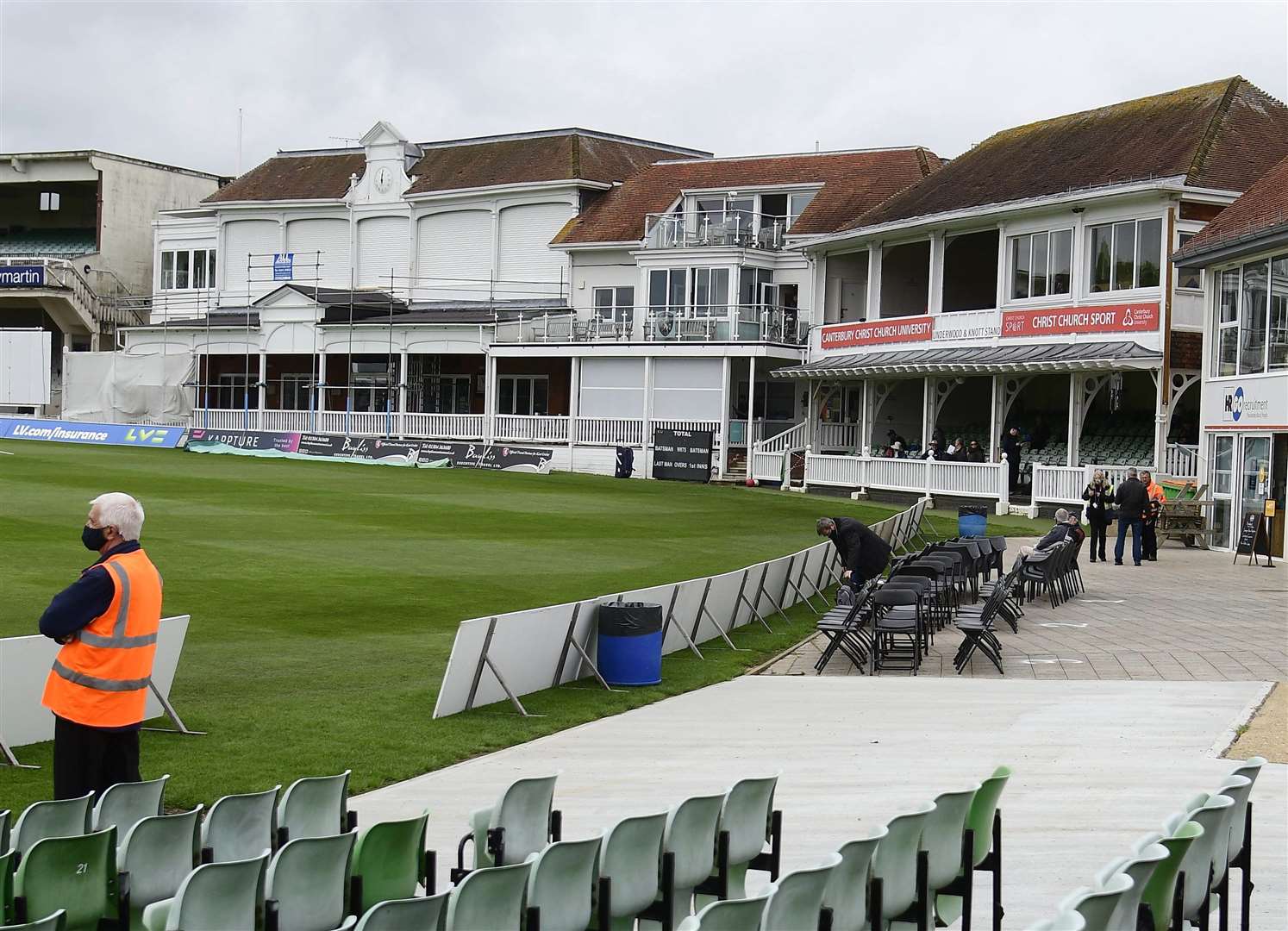 Kent will welcome a Sri Lanka development side to the Spitfire Ground, St Lawrence, for a four-day match this May. Picture: Barry Goodwin