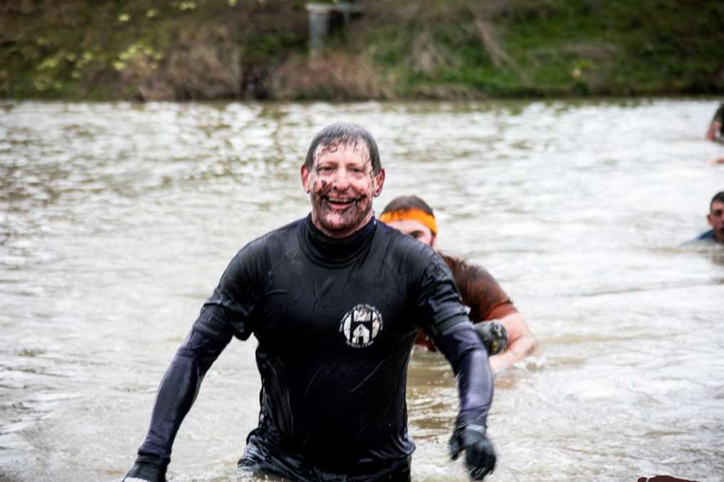 Andrew Gray is completing 12 challenges in 12 months to raise money for The Wisdom Hospice. During The Gauntlet.
