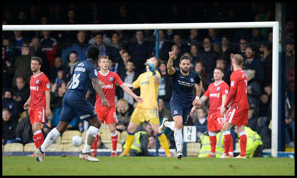 Southend score a fourth on Monday Picture: Ady Kerry