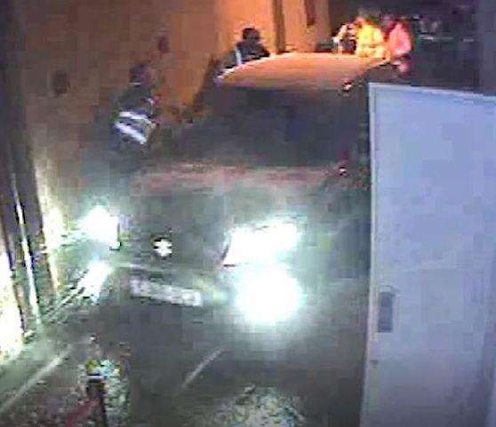 CCTV shows Mohammed Abdul driving his Suzuki Vitara at Blake's nightclub in Gravesend. Picture: Kent Police