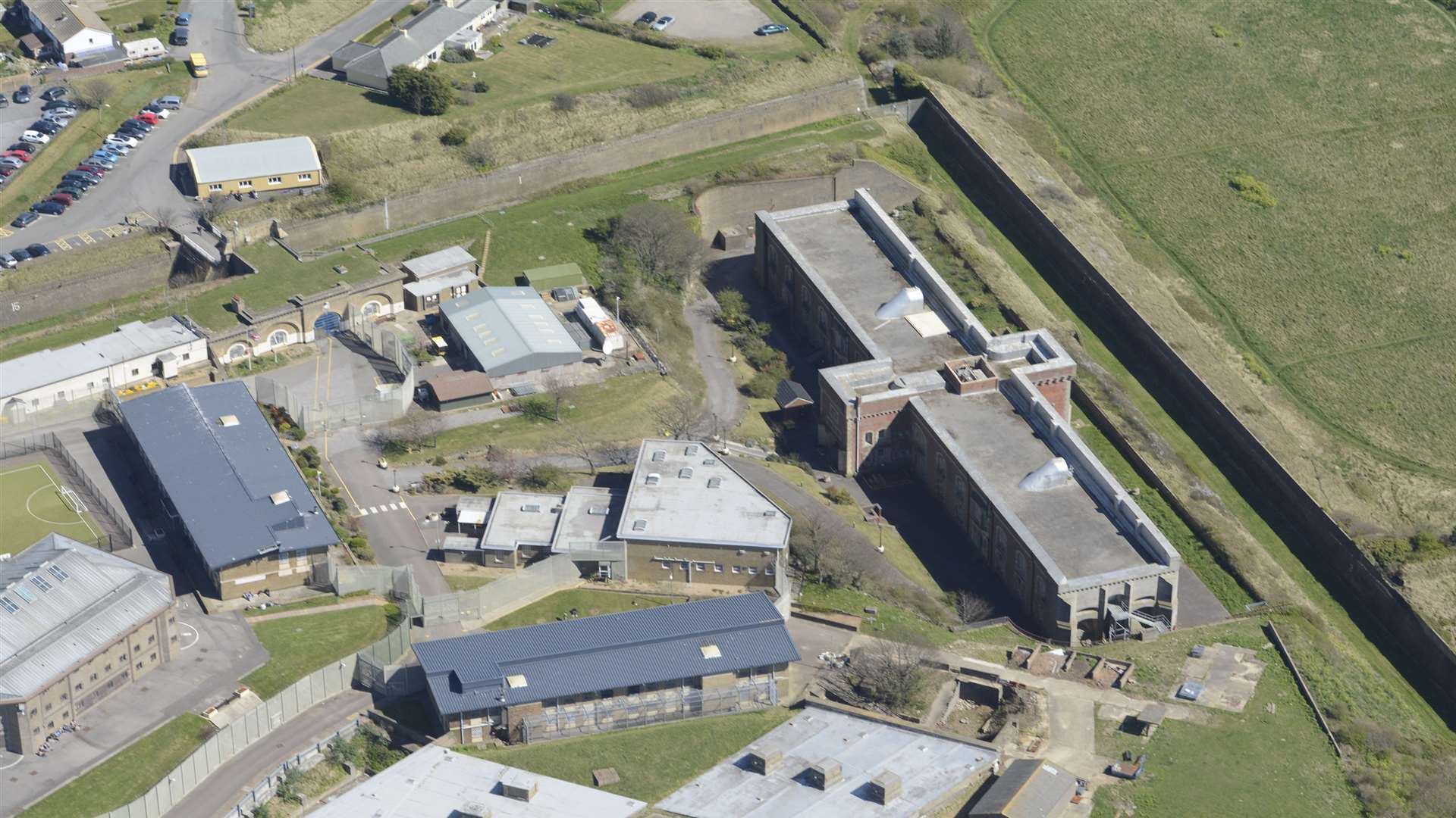 The former Dover Immigration Removal Centre. Picture by Simon Burchett.