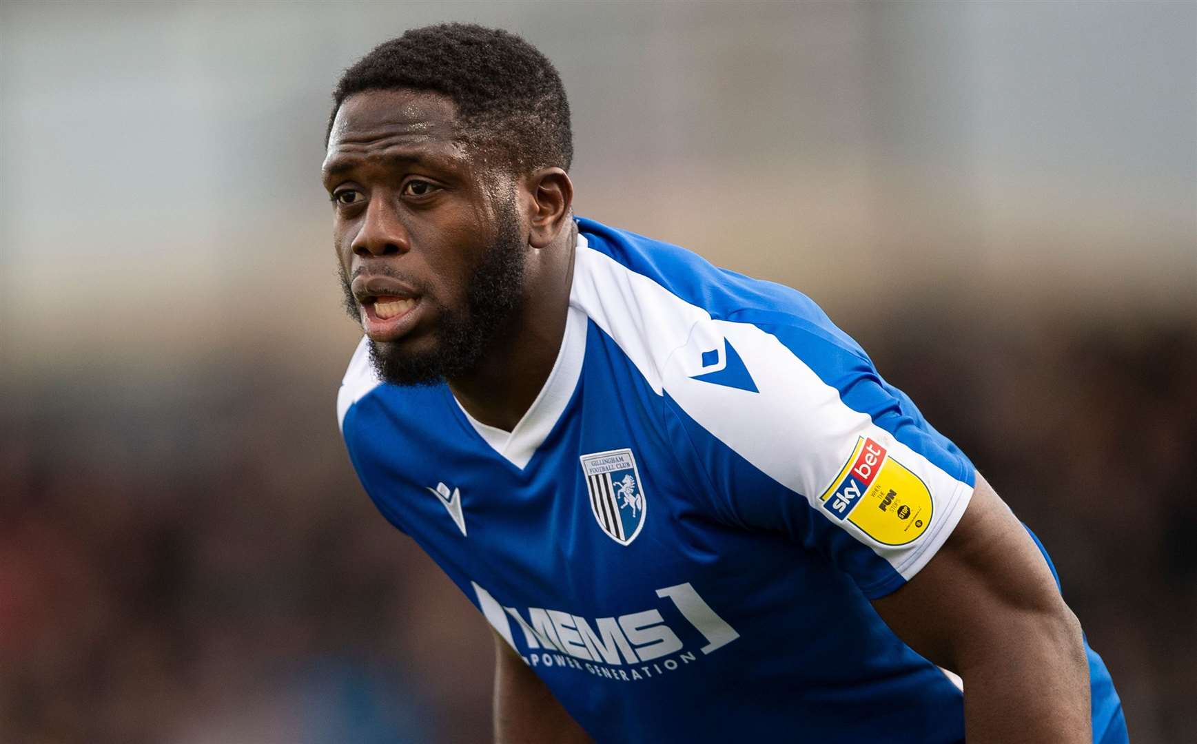 John Akinde - one of three changes for Gills. Picture: Ady Kerry