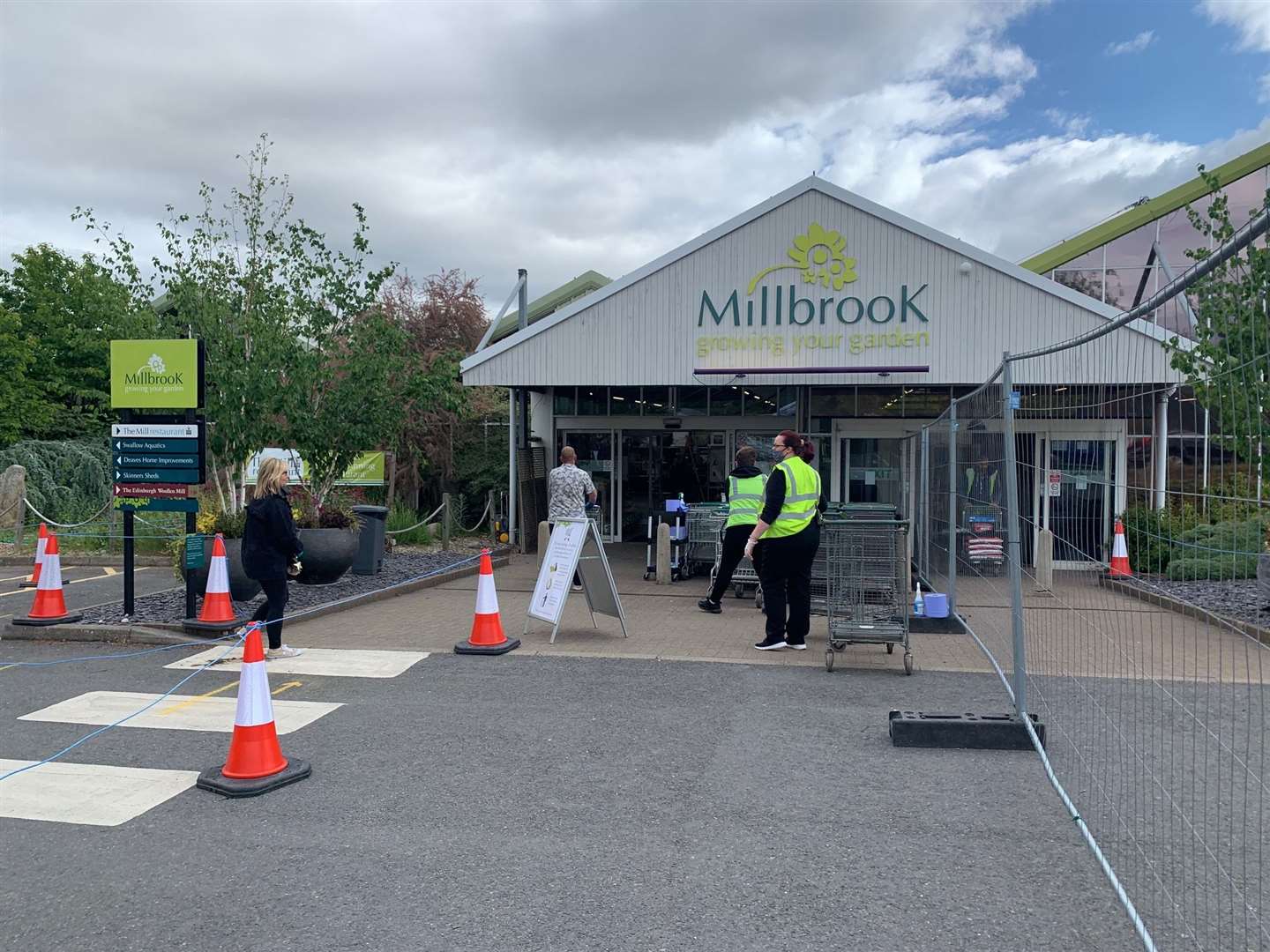Millbrook Garden Centre has reopened its doors to the public
