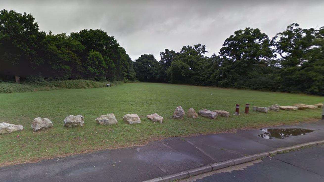 The attack happened in woods next to a playing field in Stanhope