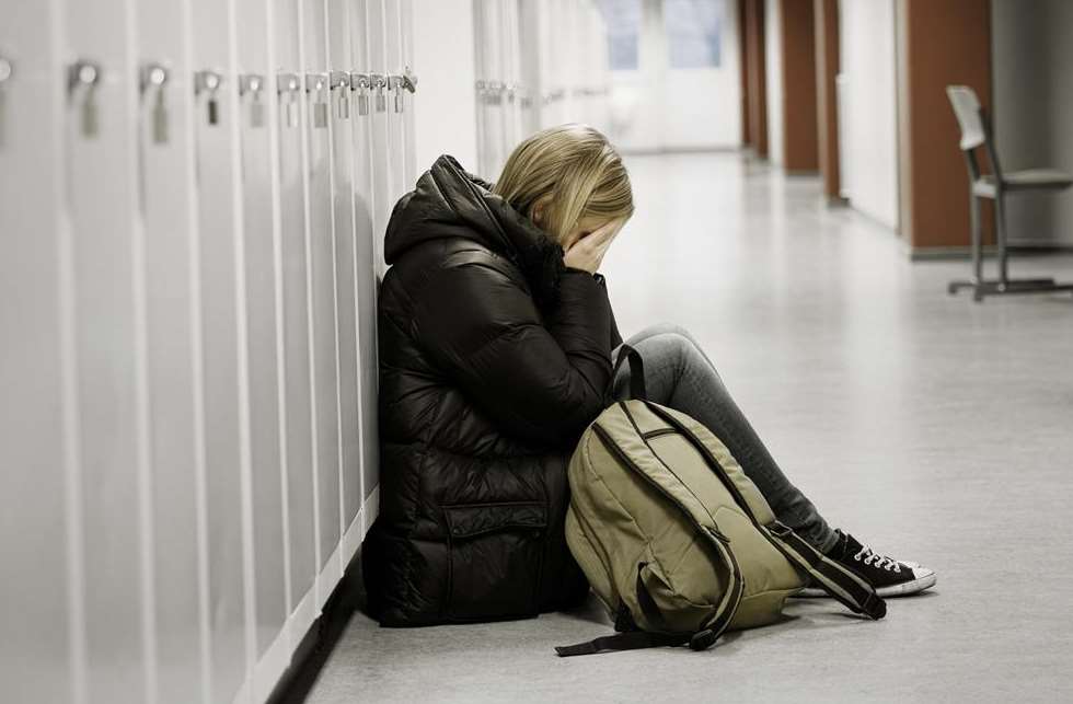 Children can face bullying at school if their family are suffering financial problems. Picture: Library image