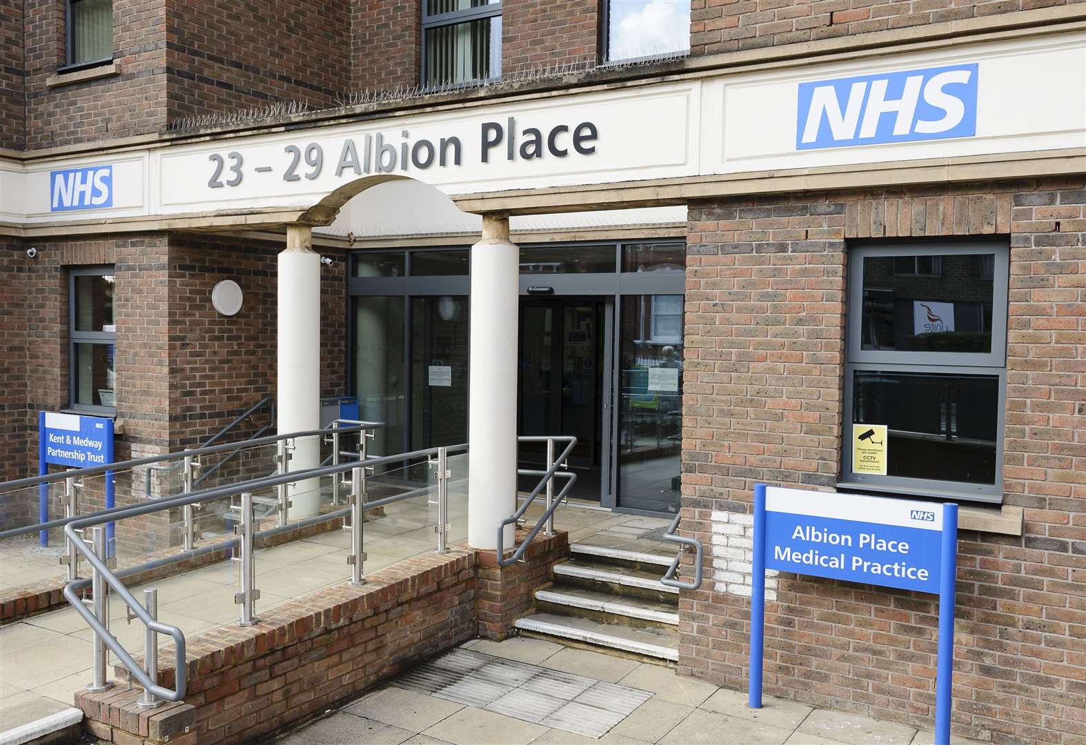 Albion Place Medical Practice has merged with another surgery and together they have 30,000 patients on their books. Picture: Andy Payton