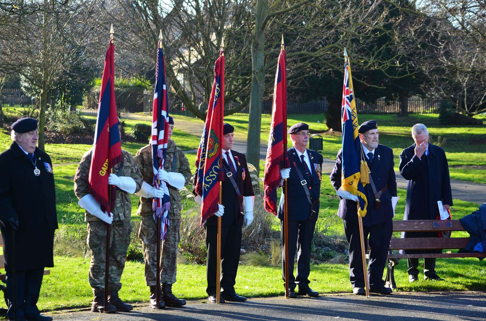 An annual remembrance service was held today. Picture: Jason Arthur