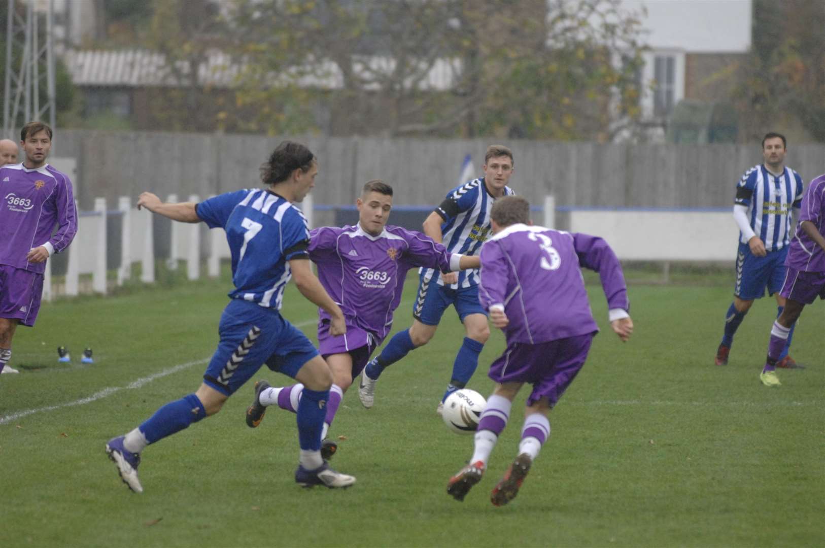 Herne Bay's match with Sevenoaks at Winch's Field in November 2011 Picture: Chris Davey
