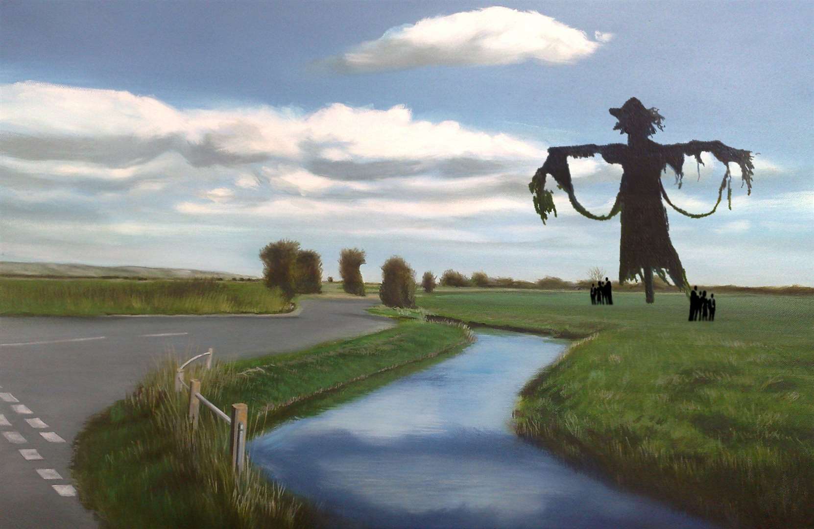 The proposed Scarecrow of the South, as envisaged by artist Terry Anthony