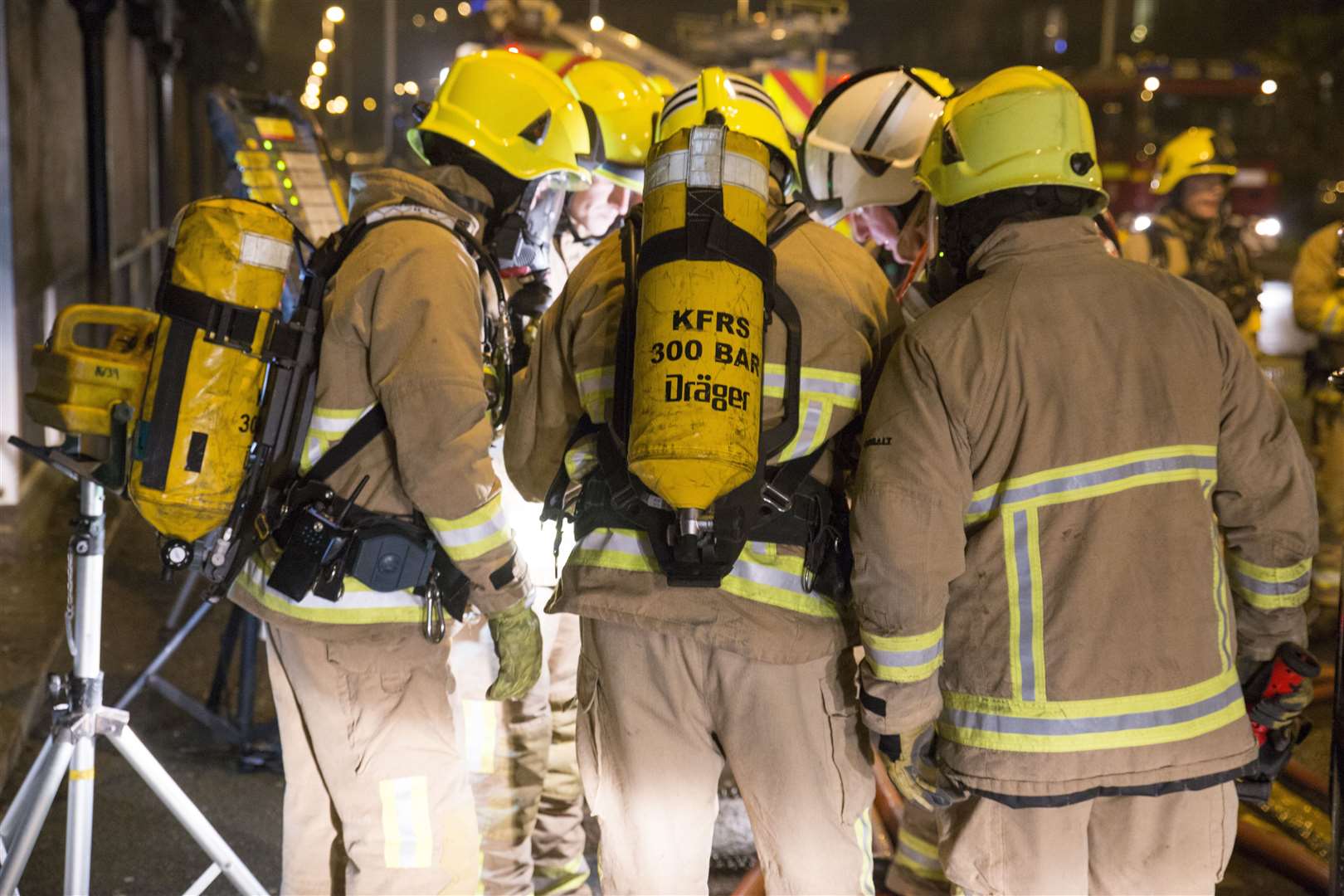 Firefighters were called to the blaze. Library image: KFRS