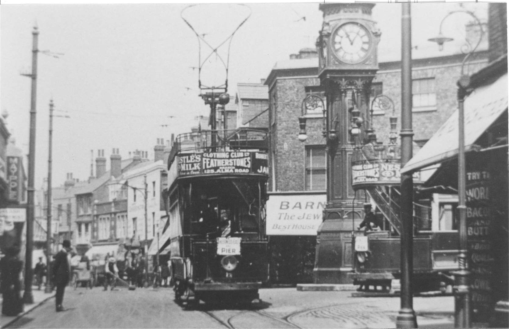 The trams were operated by the Sheerness and District Electric Power and Traction Company from April 1903 to July 7,1917. Picture: Martin and Rosemary Hawkins on behalf of the Blue Town Heritage Centre