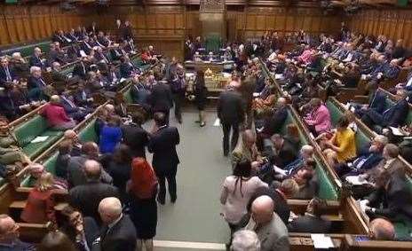 The House of Commons. Picture: Parliament TV