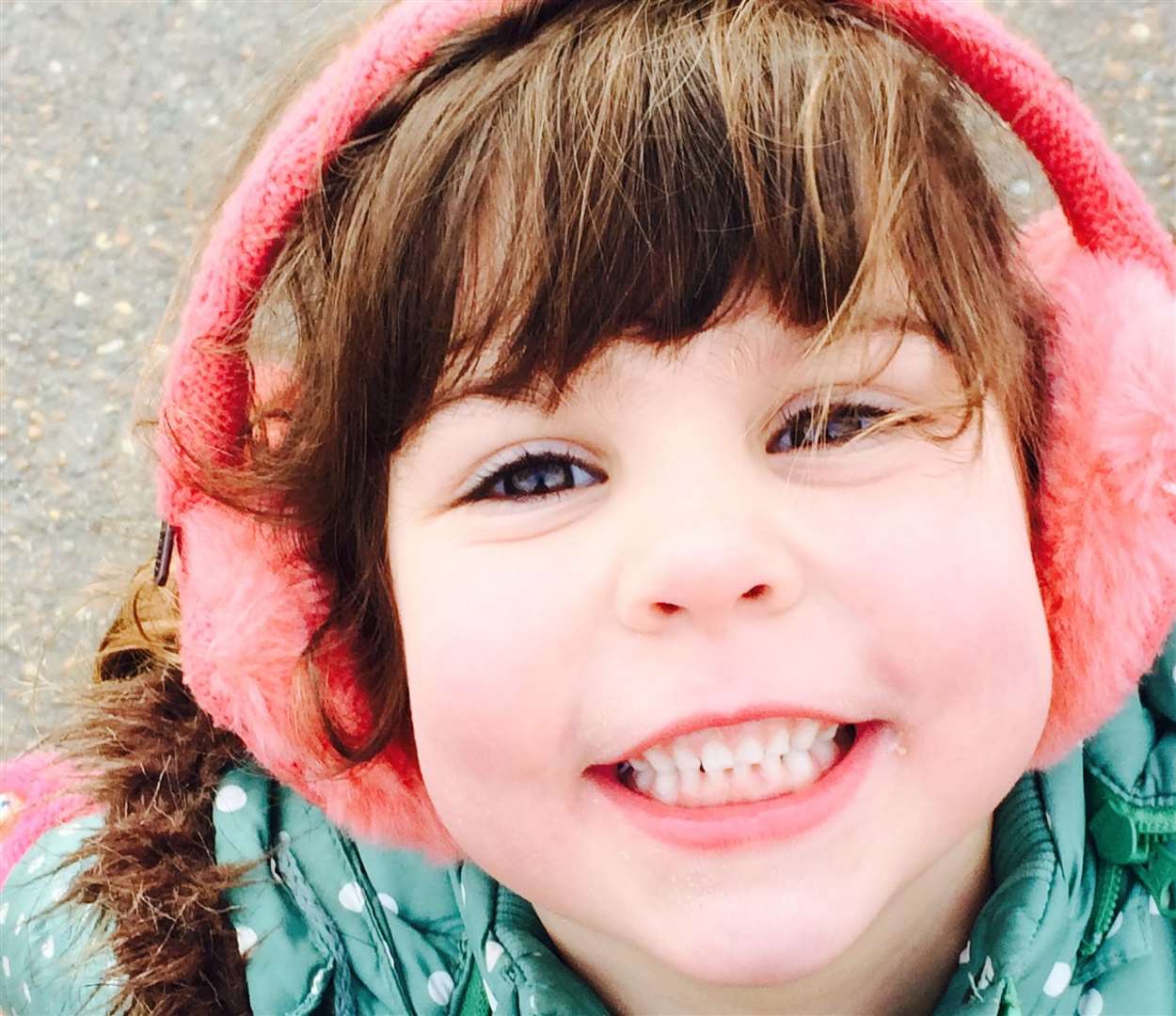 Eva Giles tragically died aged five from a rare brain tumour.