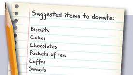 Show You Care list of items to donate